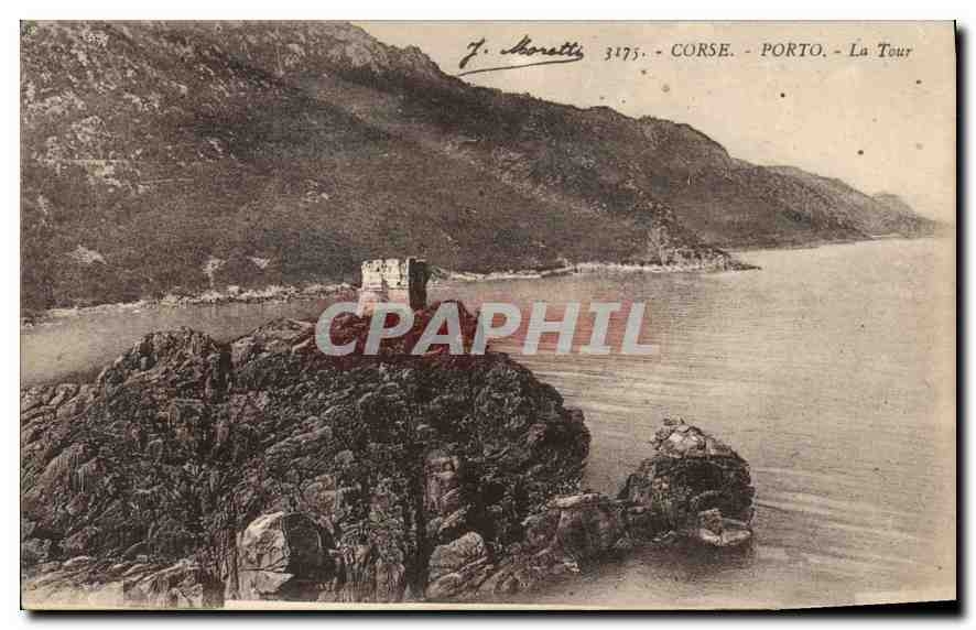 CPA Corse Porto La Tour 