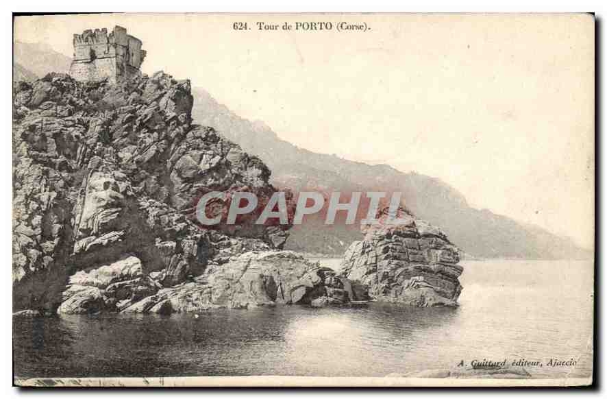 CPA Tour de Porto Corse 