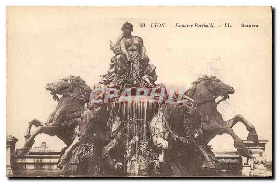 CPA Lyon Fontaine Bartholdi