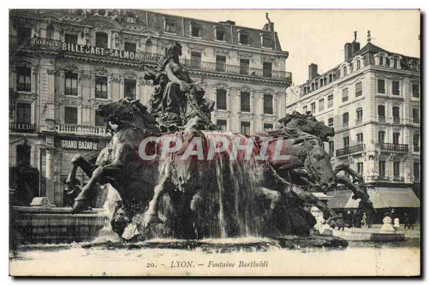 CPA Lyon Fontaine Bartholdi