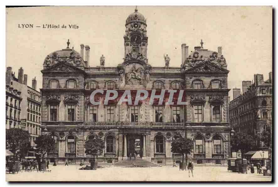 CPA Lyon L'Hotel de Ville