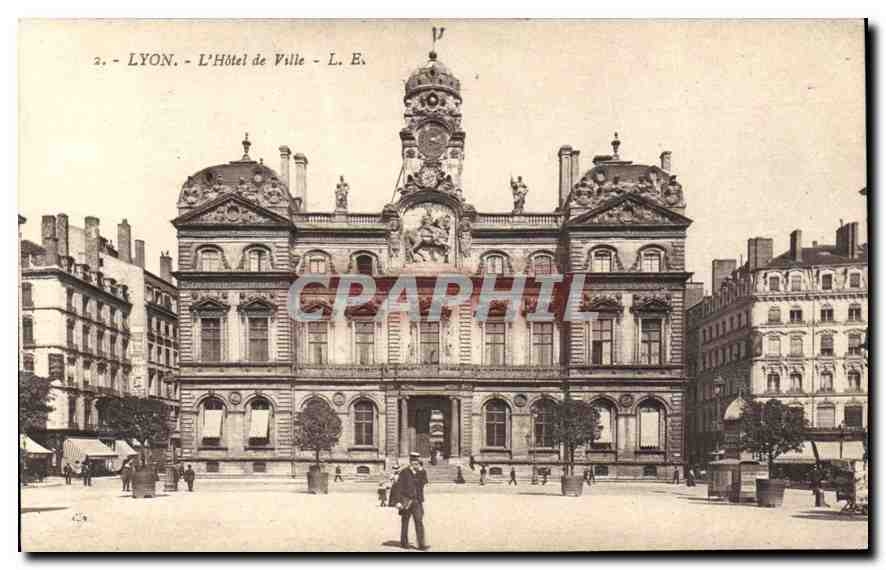 CPA Lyon L'Hotel de Ville