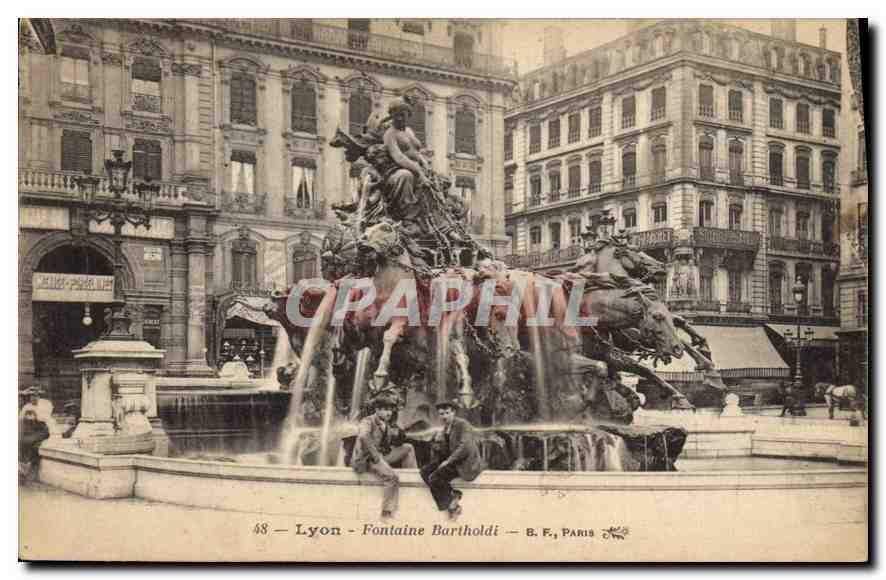 CPA Lyon Fontaine Bartholdi