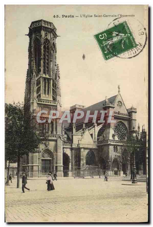 CPA Paris L'Eglise Saint Germain l'Auxerrois