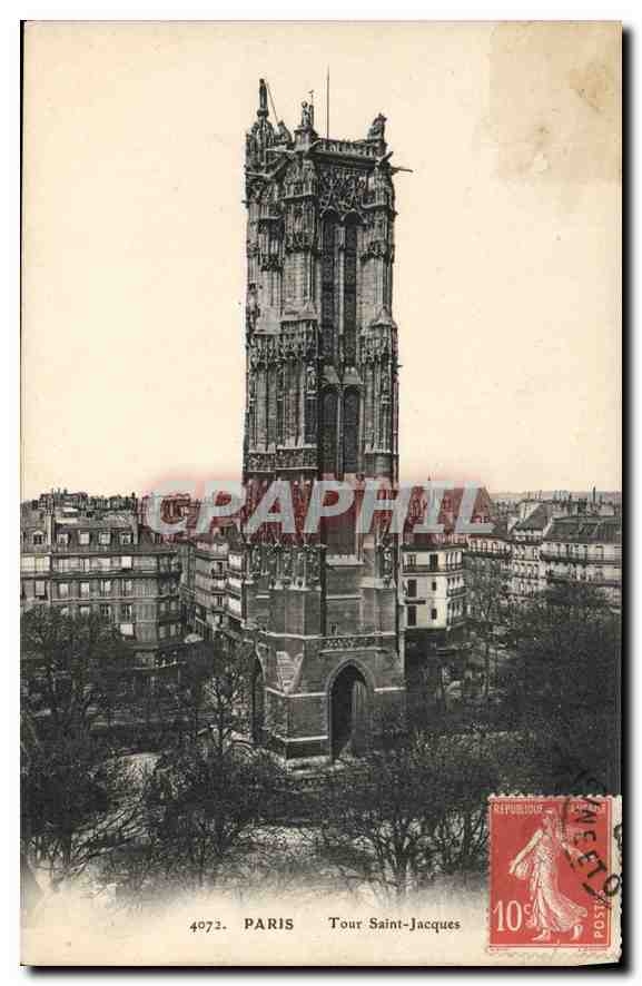 CPA Paris Tour Saint Jacques
