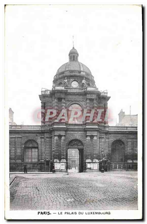CPA Paris Le Palais du Luxembourg
