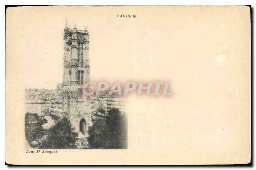 CPA Paris Tour St Jacques