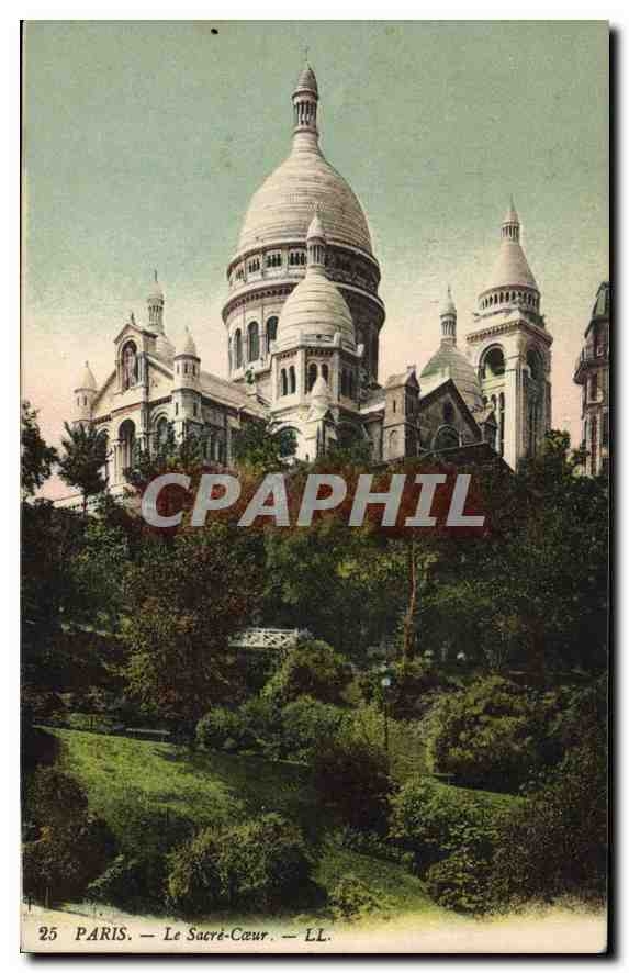 CPA Paris le Sacre Coeur