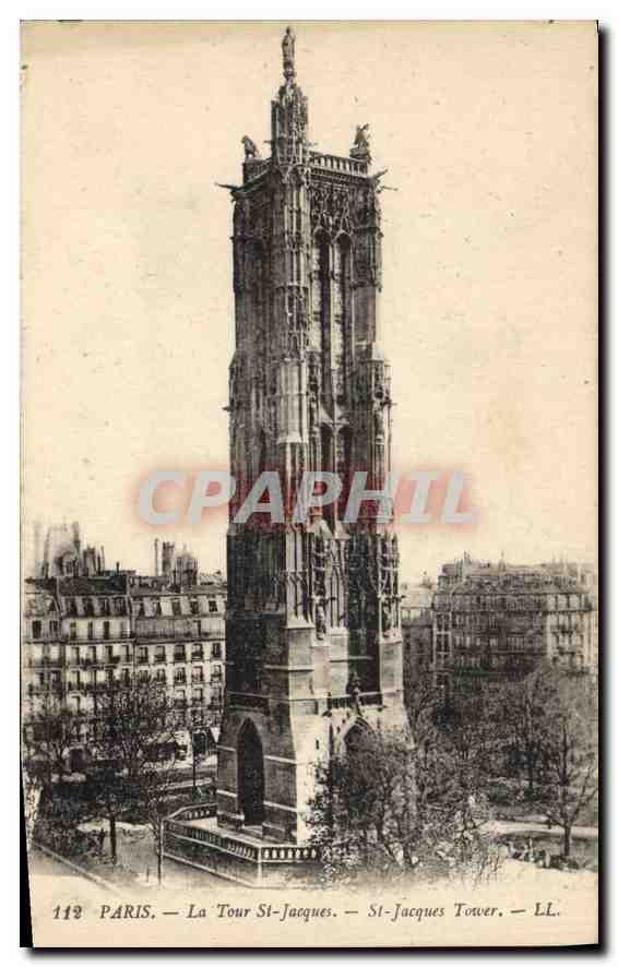 CPA Paris La Tour St Jacques