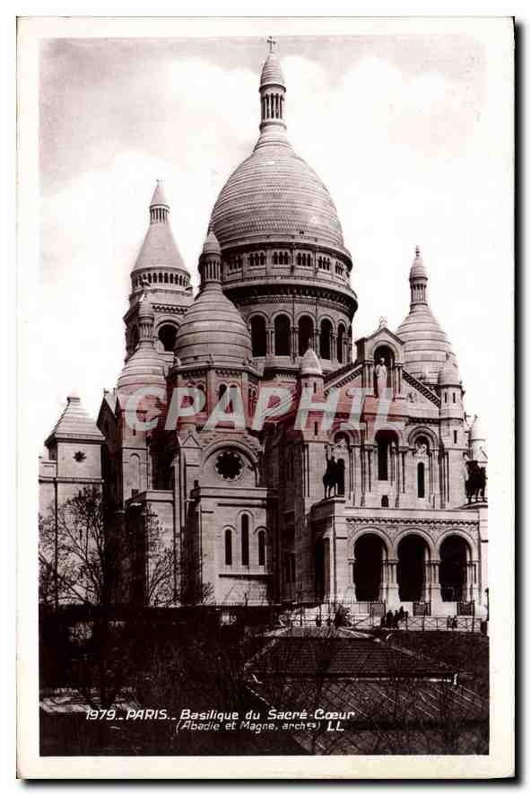 CPA Paris Basilique du Sacre Coeur