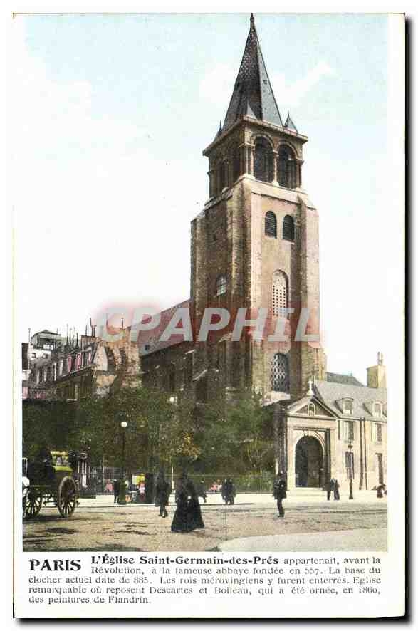 CPA Paris L'Eglise Saint Germain des Pres