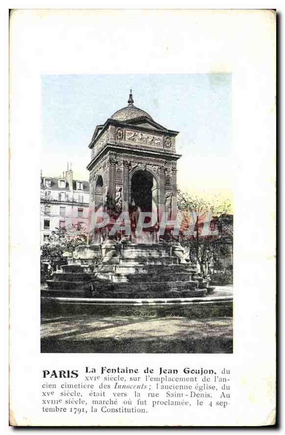 CPA Paris La Fontaine de Jean Goujon