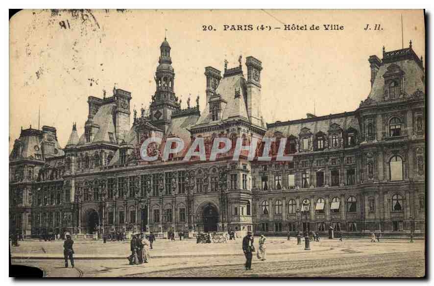 CPA Paris (4e) Hotel de ville