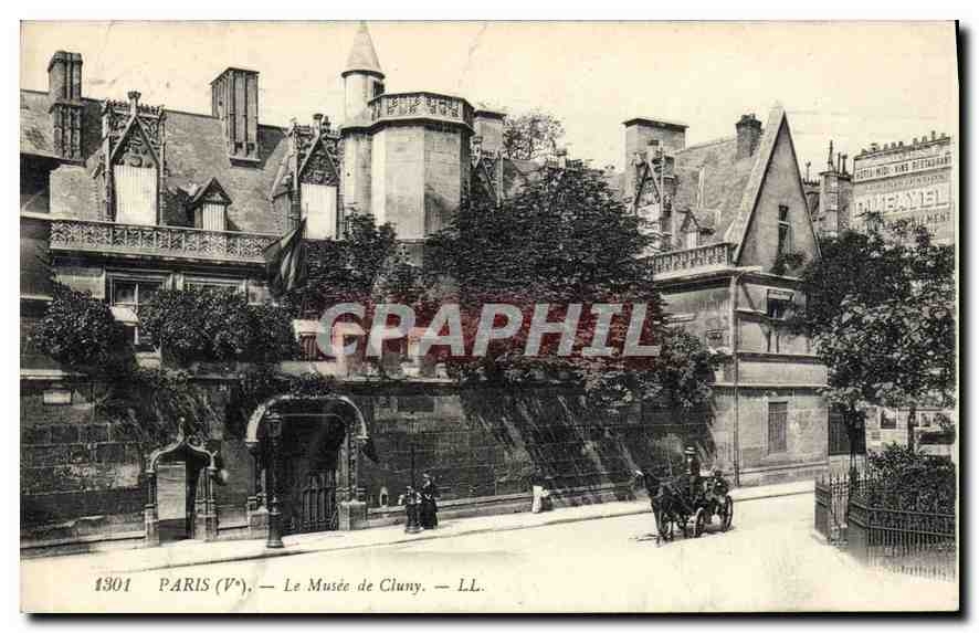 CPA Paris (Ve) Le Musee de Cluny