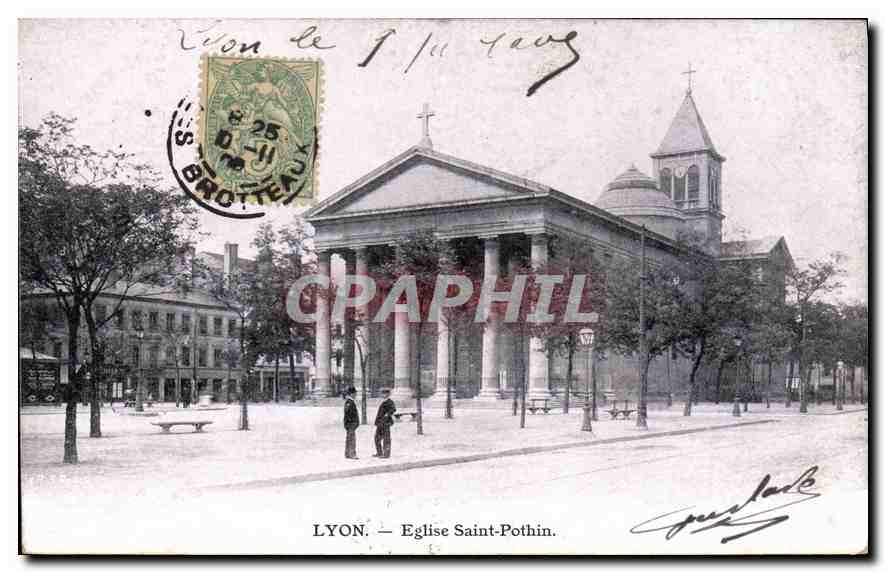 CPA Lyon Eglise Saint Pothin