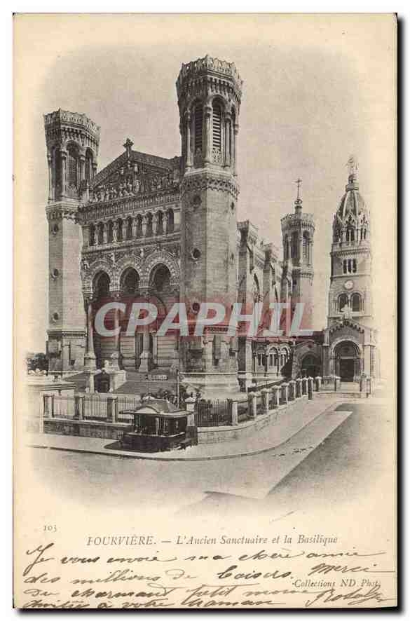 CPA Lyon L'Ancien Sanctuaire et la Basilique