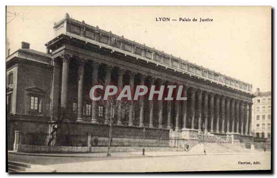 CPA Lyon Palais de Justice