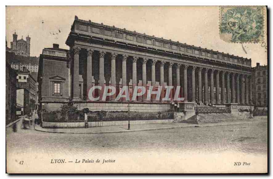 CPA Lyon Palais de Justice