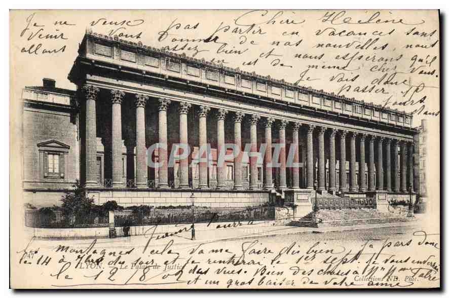 CPA Lyon Palais de Justice