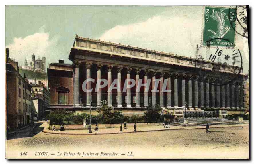 CPA Lyon Palais de Justice et Fourviere