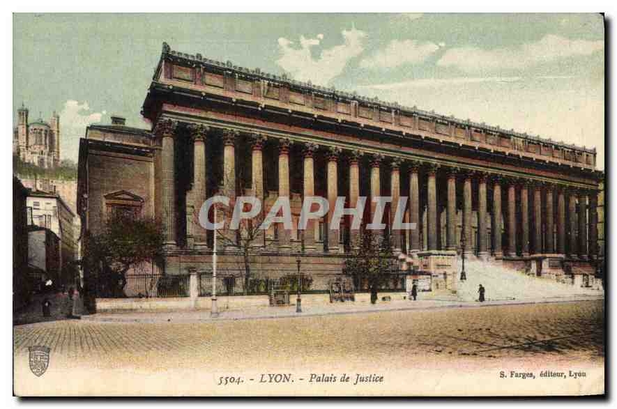 CPA Lyon Palais de Justice