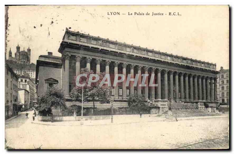CPA Lyon Palais de Justice E C L