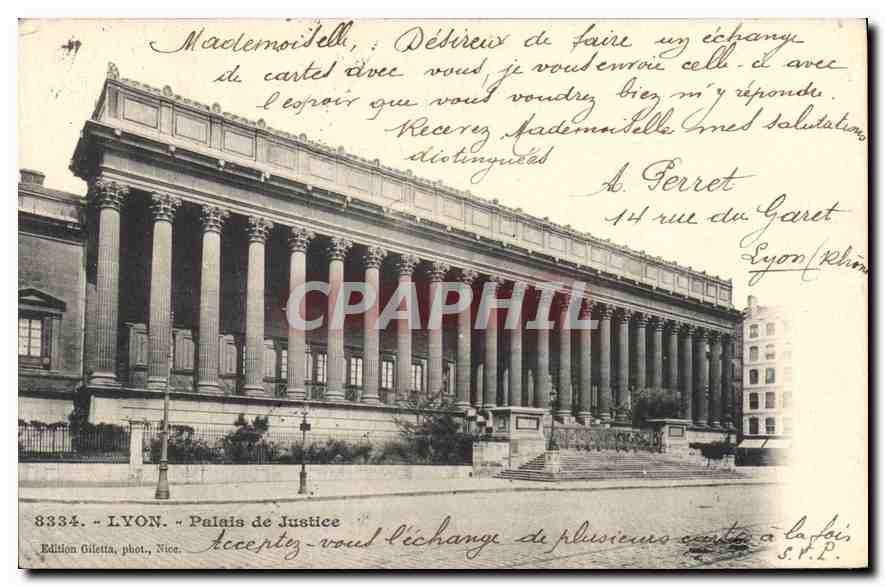 CPA Lyon Palais de Justice