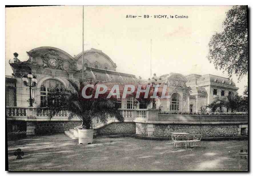 CPA Vichy Le Casino Allier