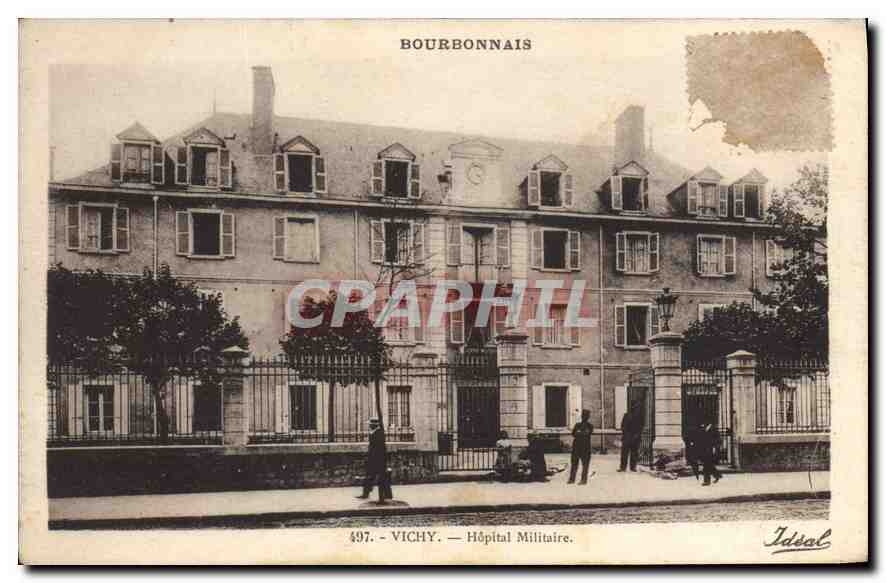CPA Vichy Hopital Militaire