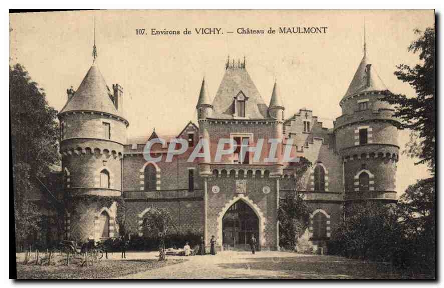 CPA Environs de Vichy Chateau de Maulmont