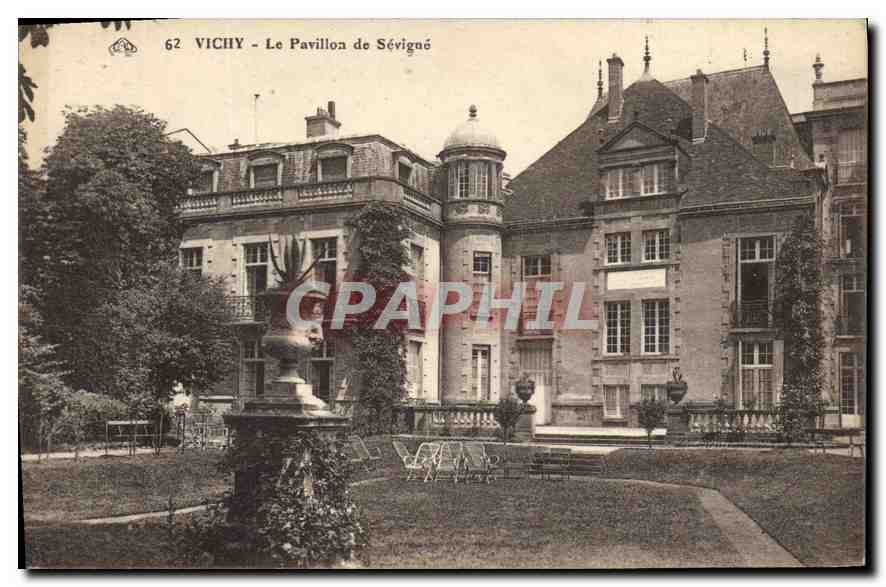 CPA Vichy Le Pavillon de Sevigne
