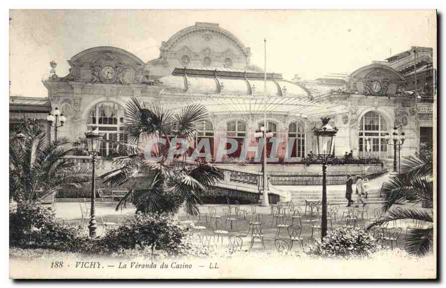 CPA Vichy La Veranda du Casino