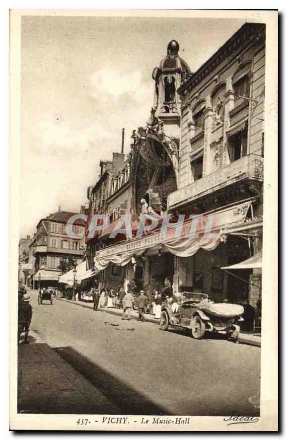 CPA Vichy Le Music Hall Automobile
