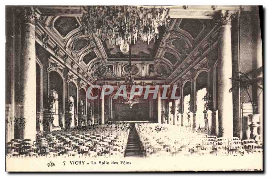 CPA Vichy Salle des fetes