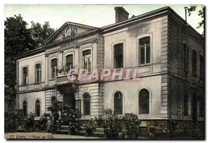 CPA Vichy L'Hotel de ville