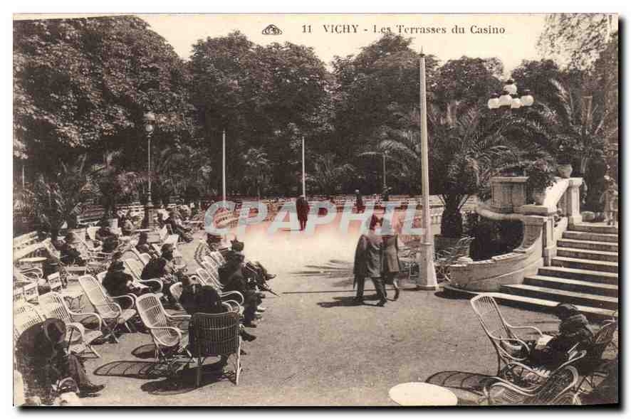 CPA Vichy Les Terrasses du Casino