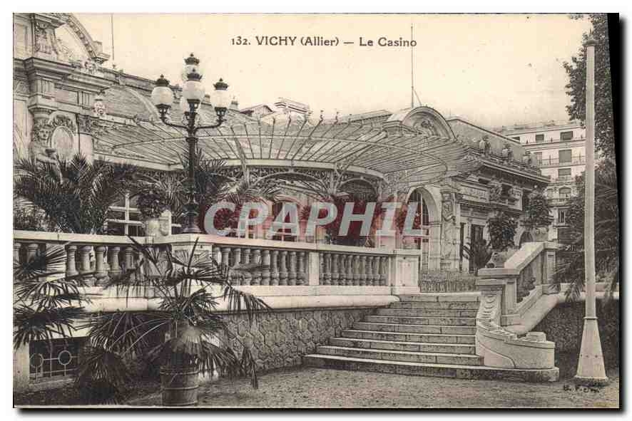 CPA Vichy (Allier) Le Casino