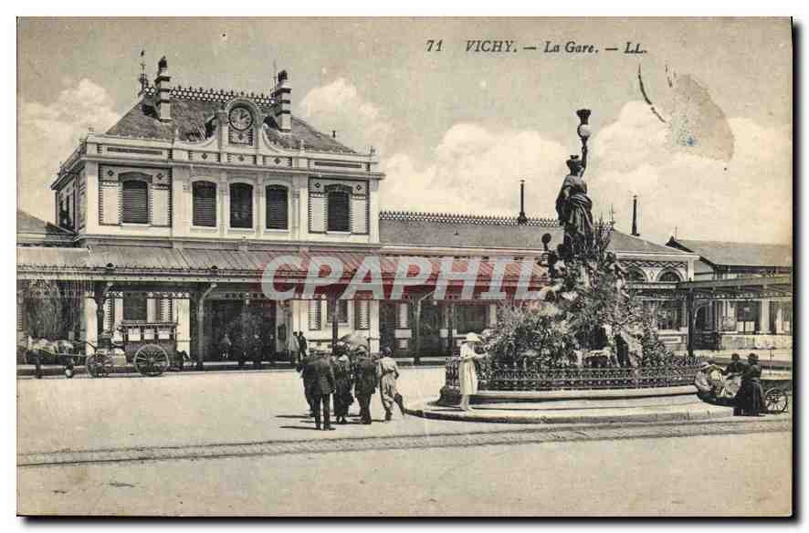 CPA Vichy La Gare