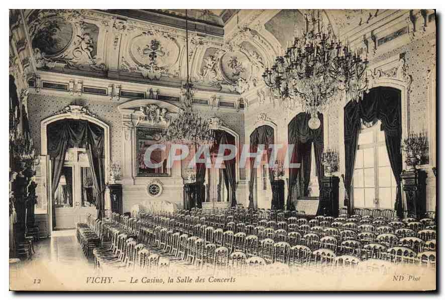 CPA Vichy Le Casino la Salle des Concerts
