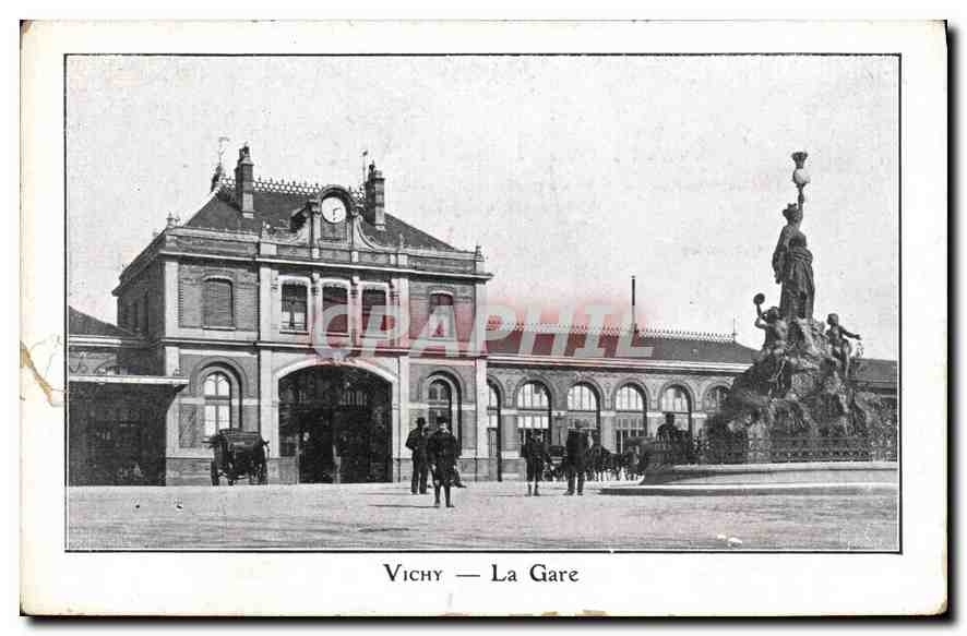 CPA Vichy La Gare