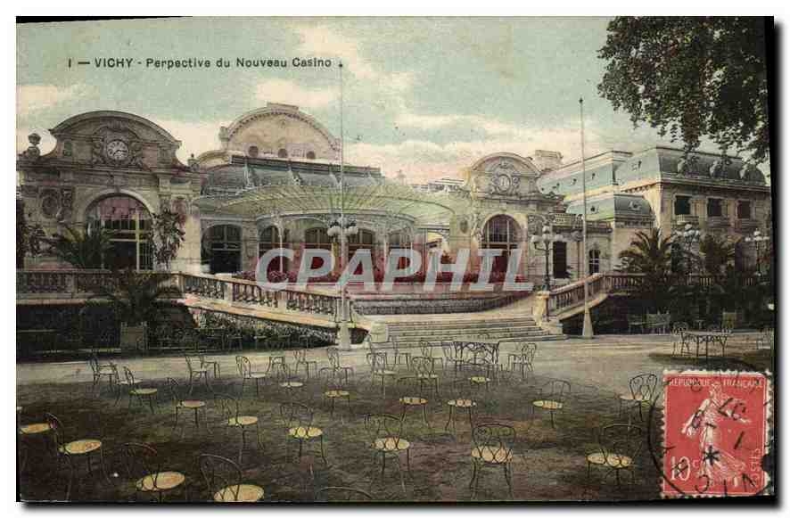 CPA Vichy Perpective du Nouveau Casino