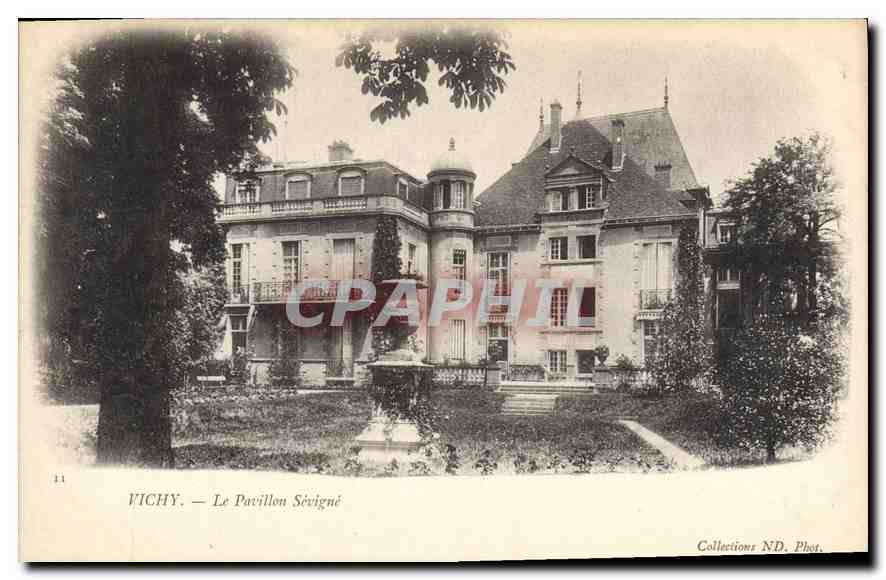 CPA Vichy Le Pavillon Sevigne