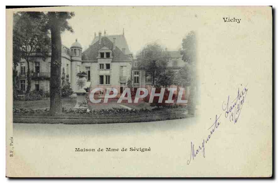 CPA Vichy Maison de Mme de Sevigne