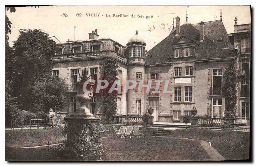 CPA Vichy Le Pavillon de Sevigne