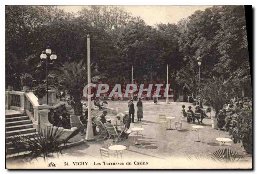 CPA Vichy Les Terrasses du Casino
