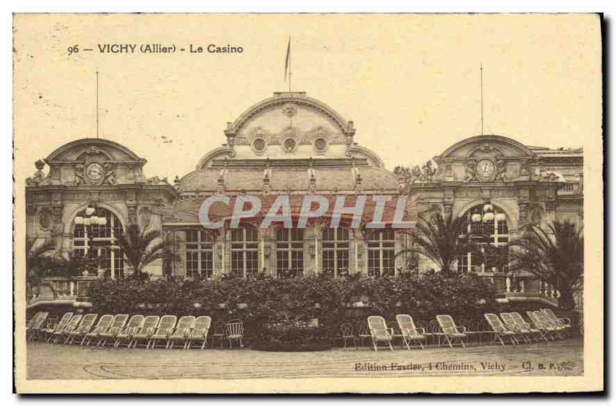 CPA Vichy (Allier) Le Casino