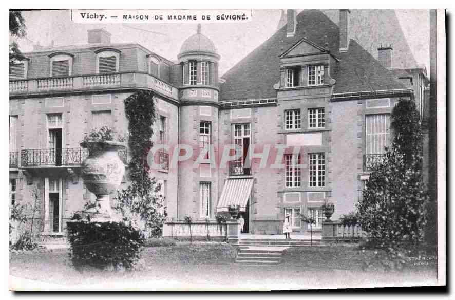 CPA Vichy Maison de Madame de SSsevigne