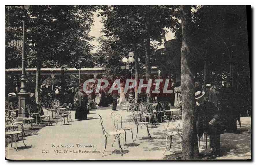 CPA Vichy La Restauration Nos Station Thermales