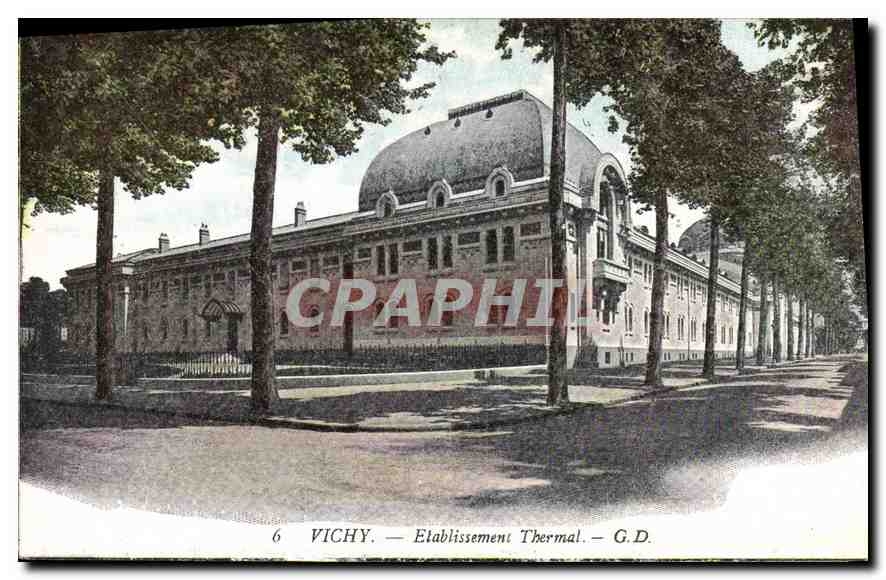 CPA Vichy Etablissement Thermal