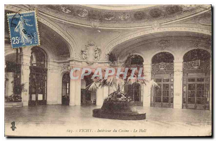 CPA Vichy Interieur du Casino